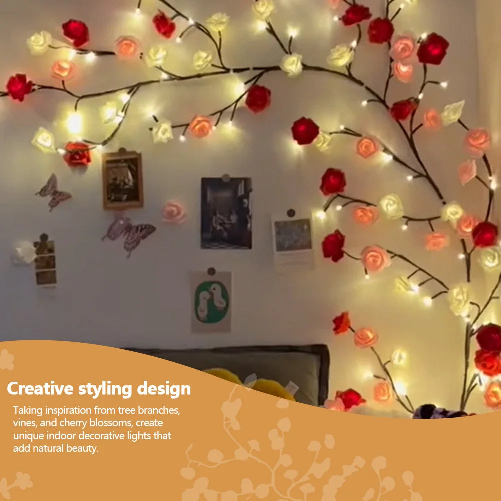 Enchanted Vine Lights USB Wall Decor with Remote Control