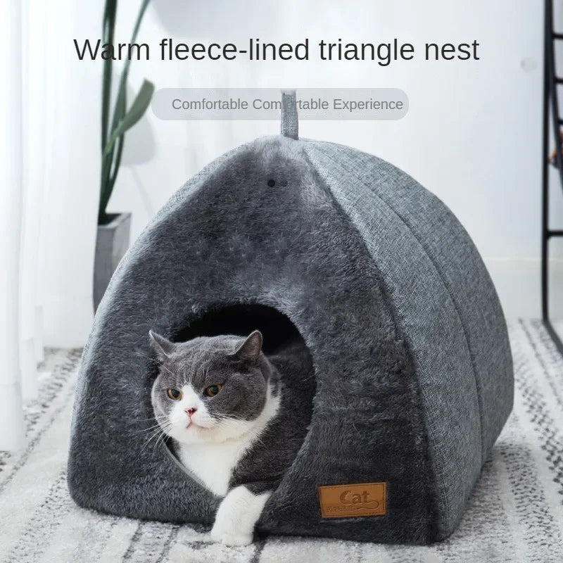 New Triangle Cat Nest Closed