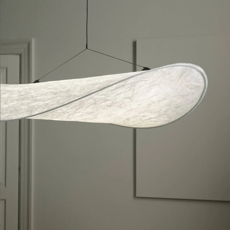 Silk Ceiling Chandelier Light for Living Room