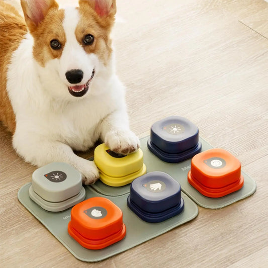 Recordable Pet Communication Kit with Non-Slip Mat