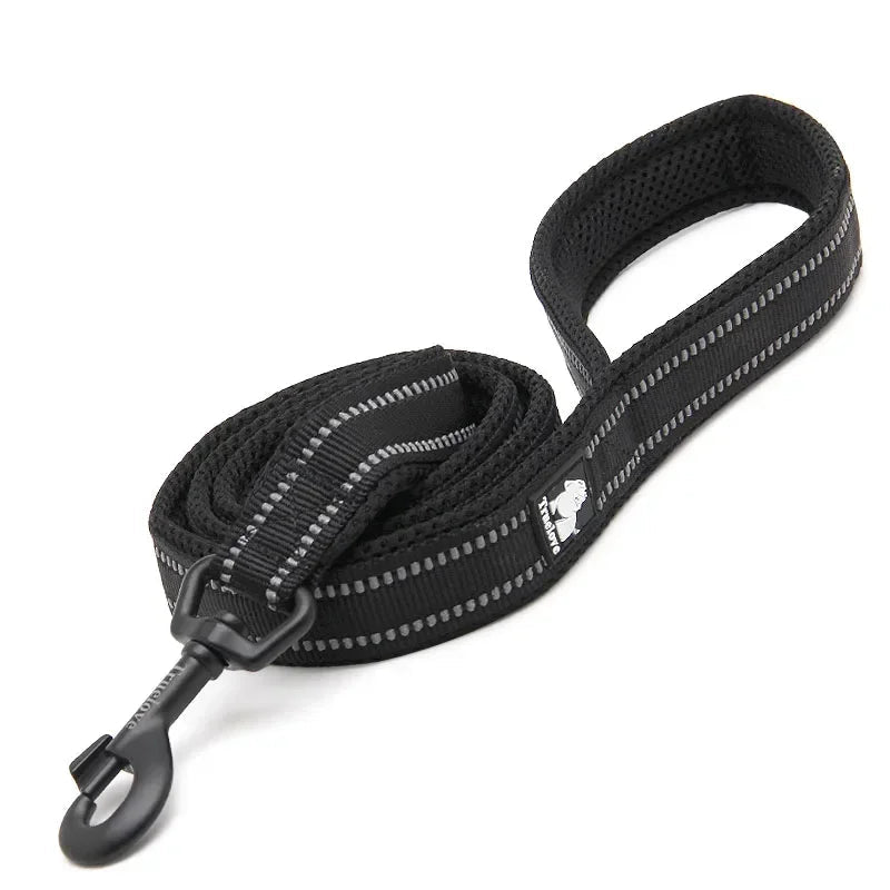 Nylon Mesh Soft Pet Leash Reflective
