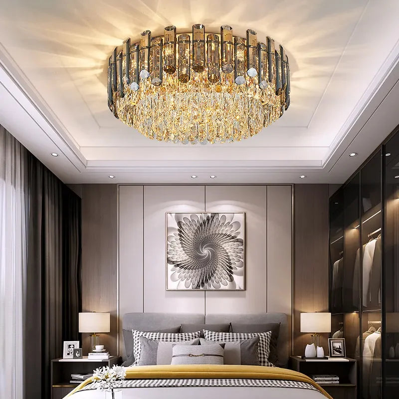 Nordic LED Crystal Ceiling Chandeliers