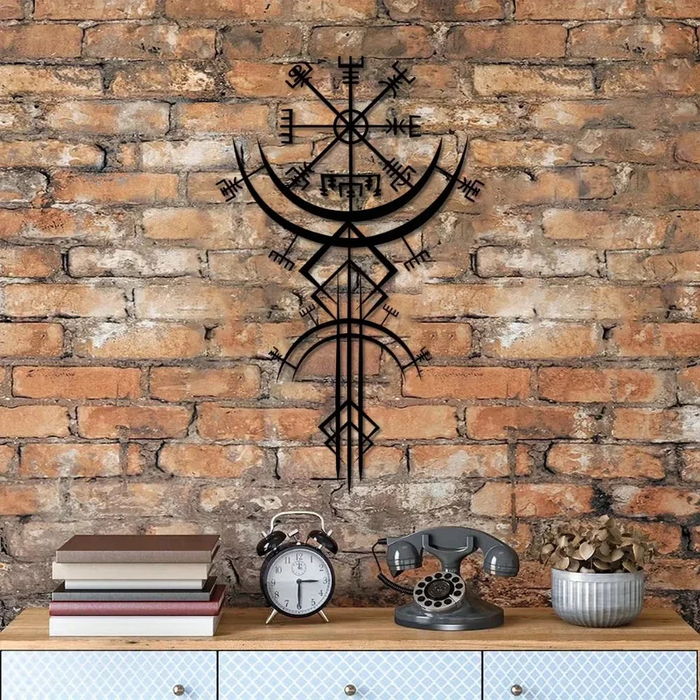 Mythological Metal Wall Hanging Decor for Home