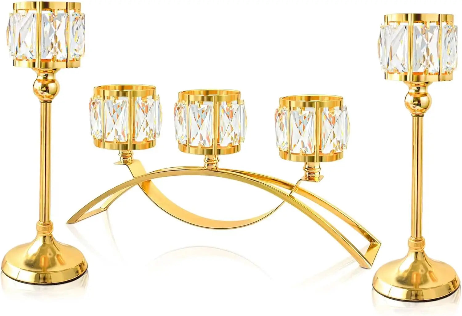 Elegant Wedding Centerpiece Candle Stand