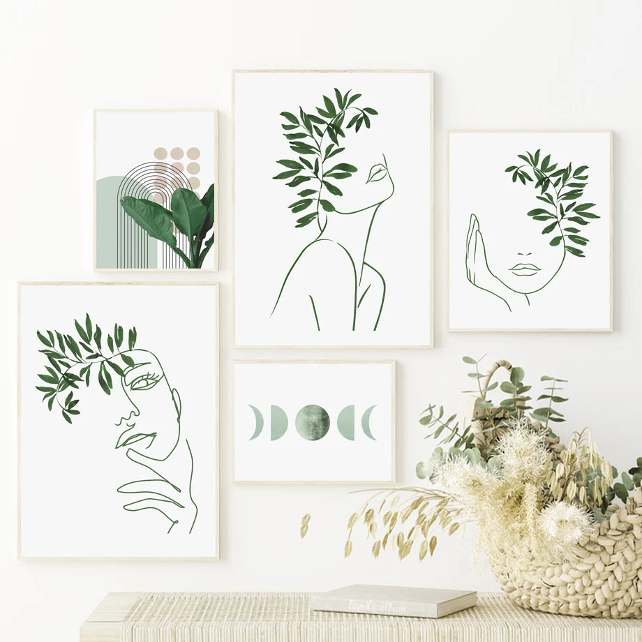 Abstract Wall Art for Living Room Decor