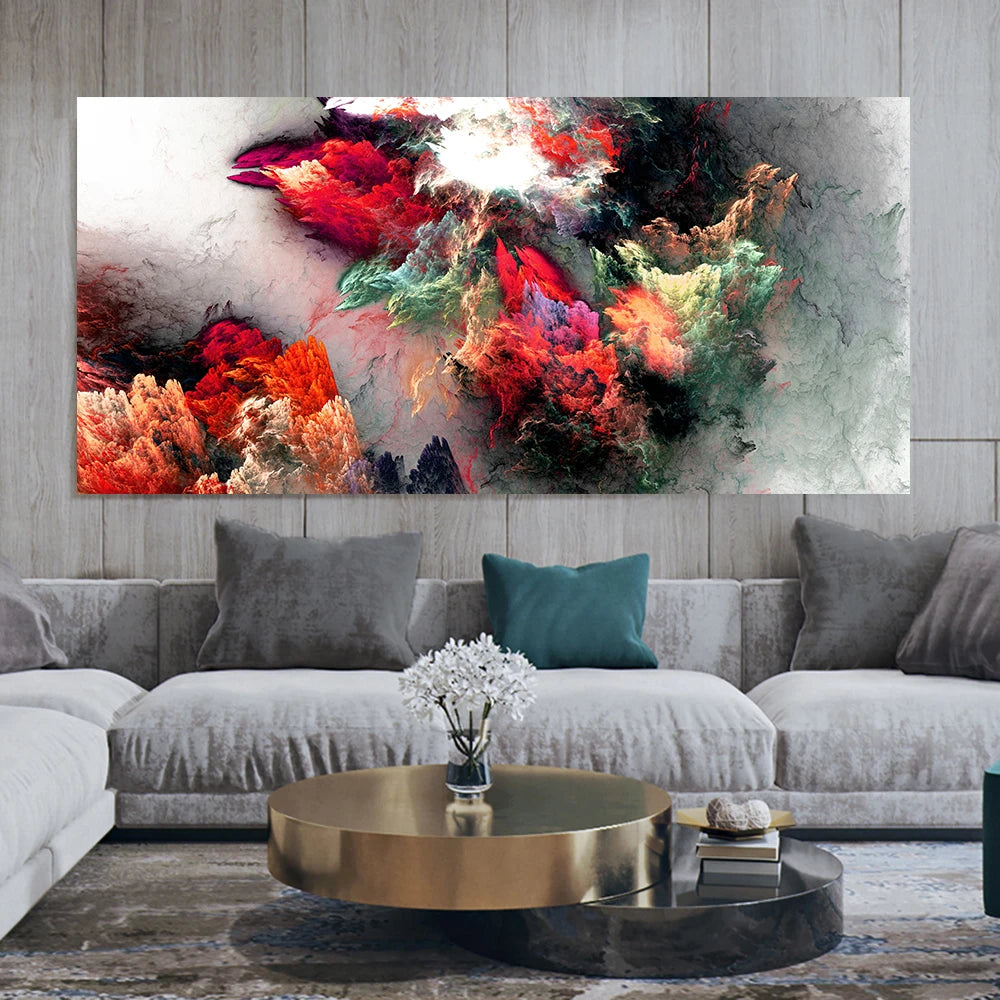 Modern Oil Painting Wall Art for Living Room