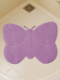 Load image into Gallery viewer, Butterfly Non-Slip PVC Shower Floor Mat for Bathroom
