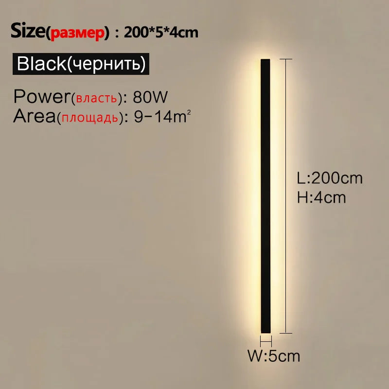 Waterproof Outdoor Garden Wall lamps LED Light