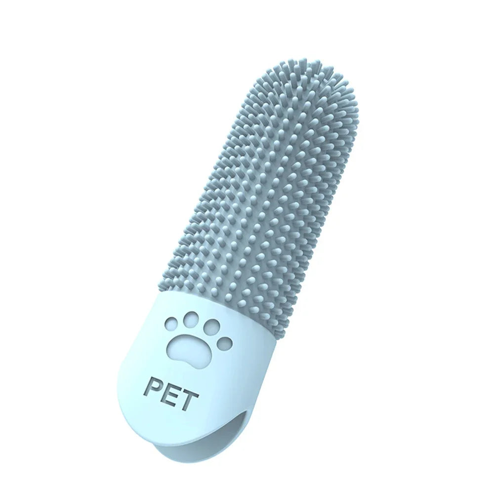 Dog Silicone Teeth Cleaning Fingertip
