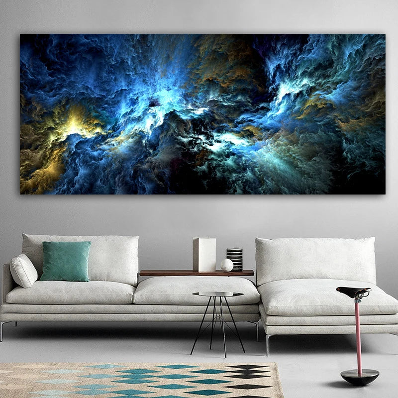 Modern Oil Painting Wall Art for Living Room