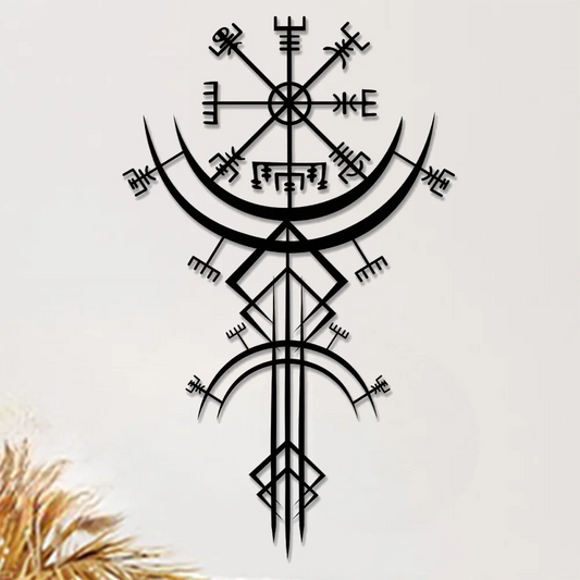 Mythological Metal Wall Hanging Decor for Home