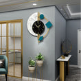 Load image into Gallery viewer, Silent Marble Wall Clock
