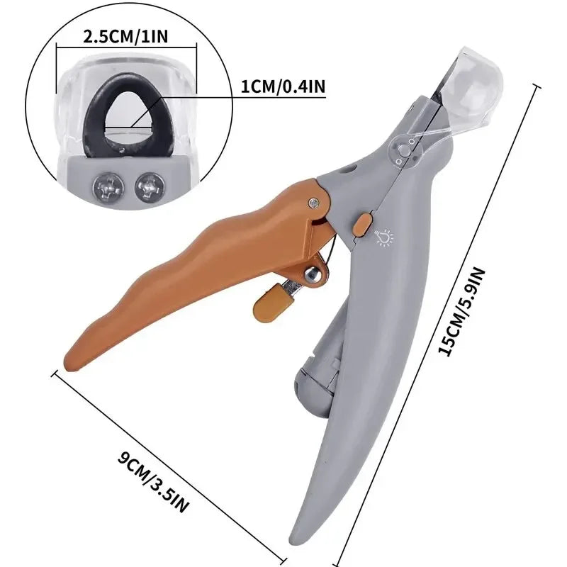 Dog Nail Clipper with LED Light