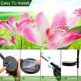 Load image into Gallery viewer, Waterproof Solar Orchid Flower Outdoor Lights for Garden Lawn Decor
