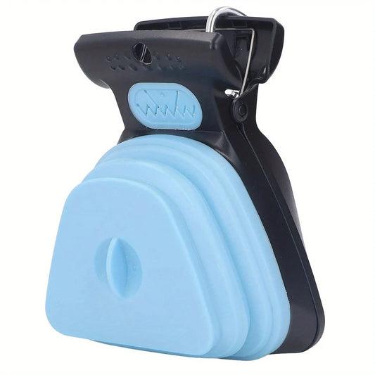 Folding Pet Poop Scooper with Portable Hanging Buckle