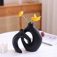 Load image into Gallery viewer, 2-Piece Ceramic Vase Artwork Set
