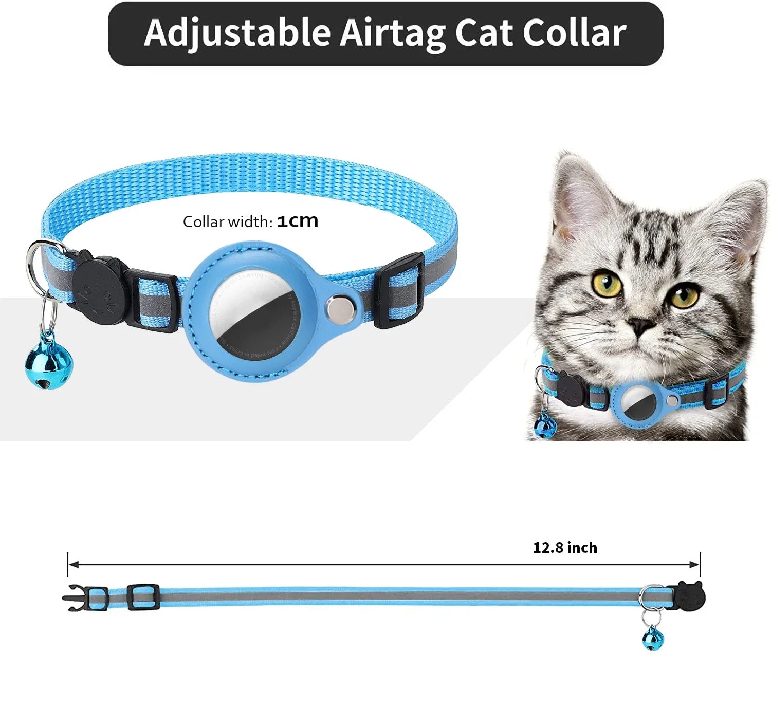 Waterproof Smart Cat GPS Tracker Collar