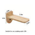 Load image into Gallery viewer, Wall-Mounted Cat Climbing Shelf with Sisal Scratching Post
