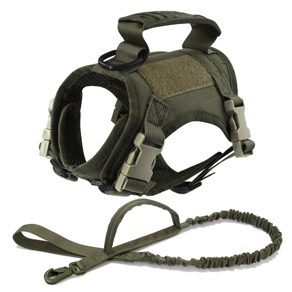 Tactical Cat Harness with Leash