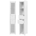 Load image into Gallery viewer, Bathroom Corner Storage Organizer Shelf - Wood Plastic Board

