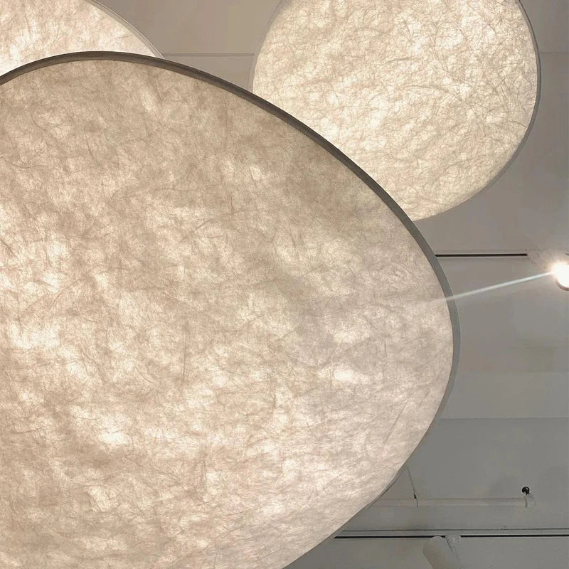 Silk Ceiling Chandelier Light for Living Room