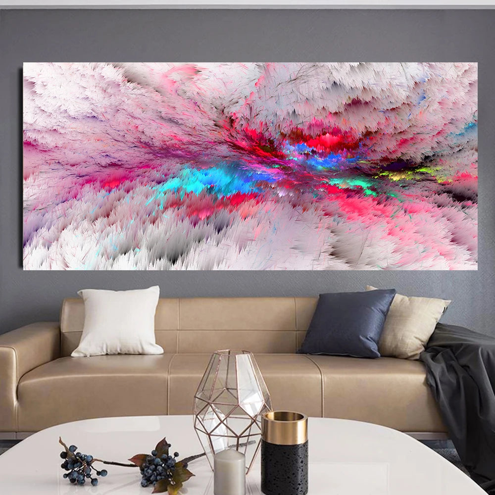 Modern Oil Painting Wall Art for Living Room