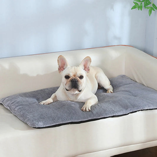 Heated Plush Dog & Cat Sleeping Mat