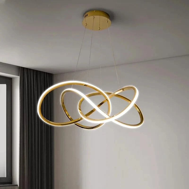 Modern LED Chandeliers for Living Room, Ceiling Lamp, Indoor Lighting