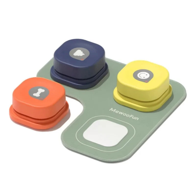Recordable Pet Communication Kit with Non-Slip Mat