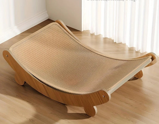 Arch Design with Sisal Rope & Integrated Sleeping Cat Nest