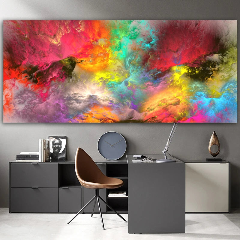 Modern Oil Painting Wall Art for Living Room
