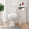 Load image into Gallery viewer, Toilet Paper Holder with Marble Shelf
