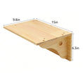 Load image into Gallery viewer, Wall-Mounted Cat Climbing Shelf with Sisal Scratching Post
