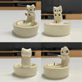 Load image into Gallery viewer, Cartoon Cat Candle Holder
