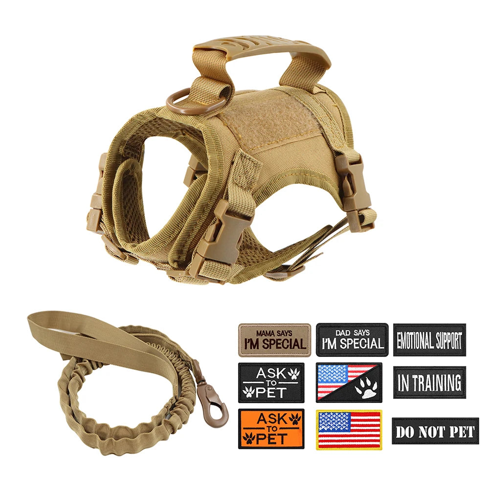 Tactical Cat Harness with Leash