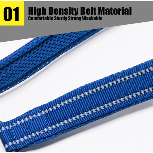 Nylon Mesh Soft Pet Leash Reflective