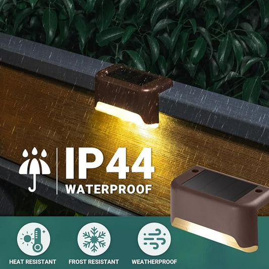 Waterproof Solar Powered Outdoor Step Lights