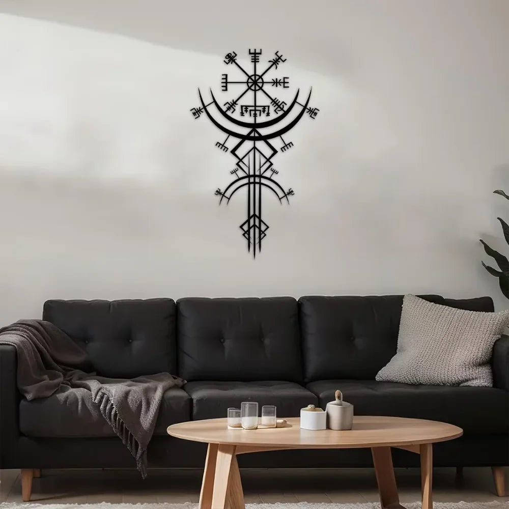 Mythological Metal Wall Hanging Decor for Home