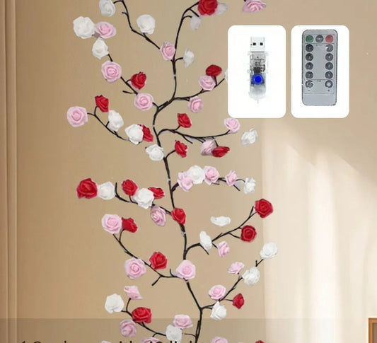Enchanted Vine Lights USB Wall Decor with Remote Control