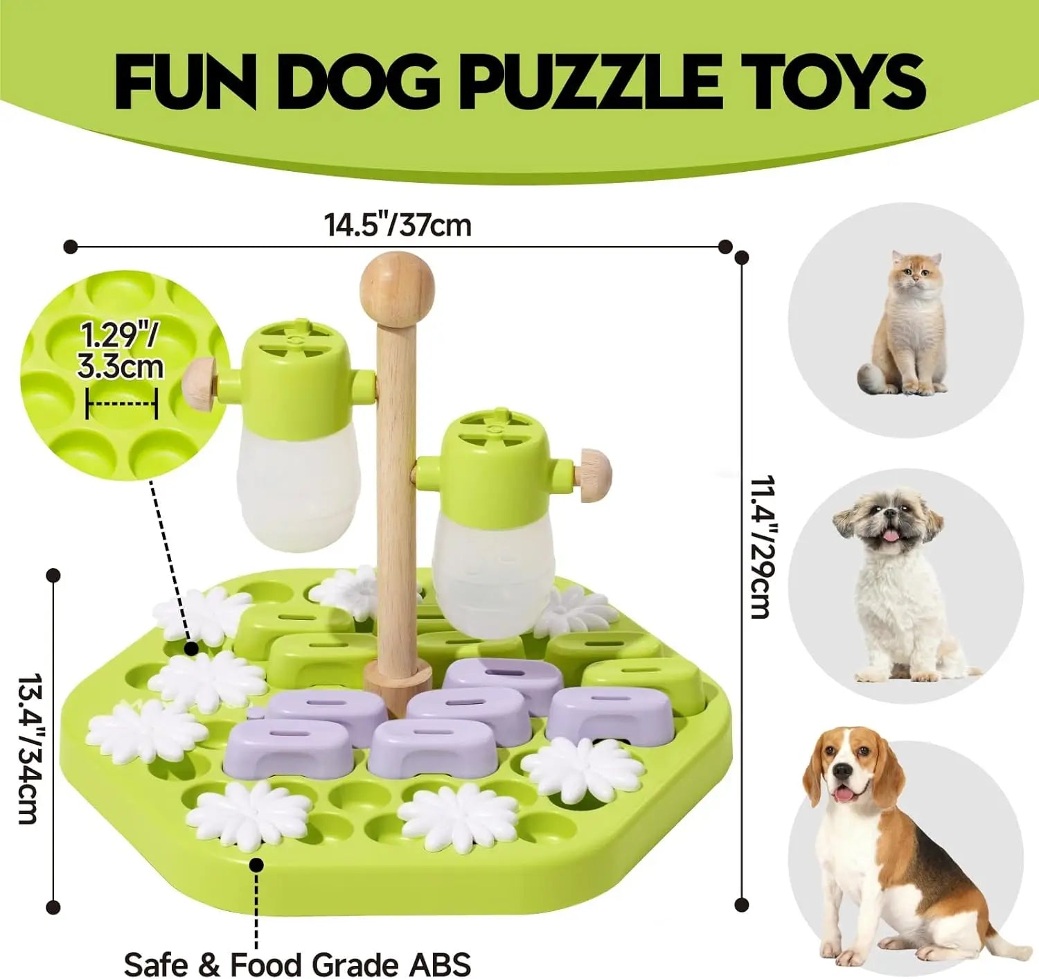 Interactive dog puzzle toy - IQ Training Level 4
