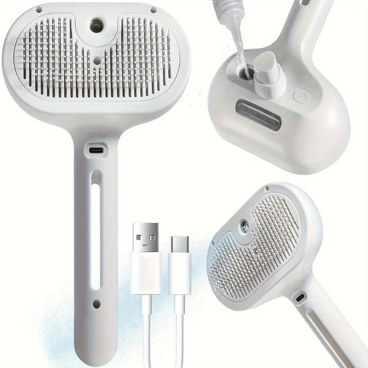 Hair Remover & Grooming Brush for Cats