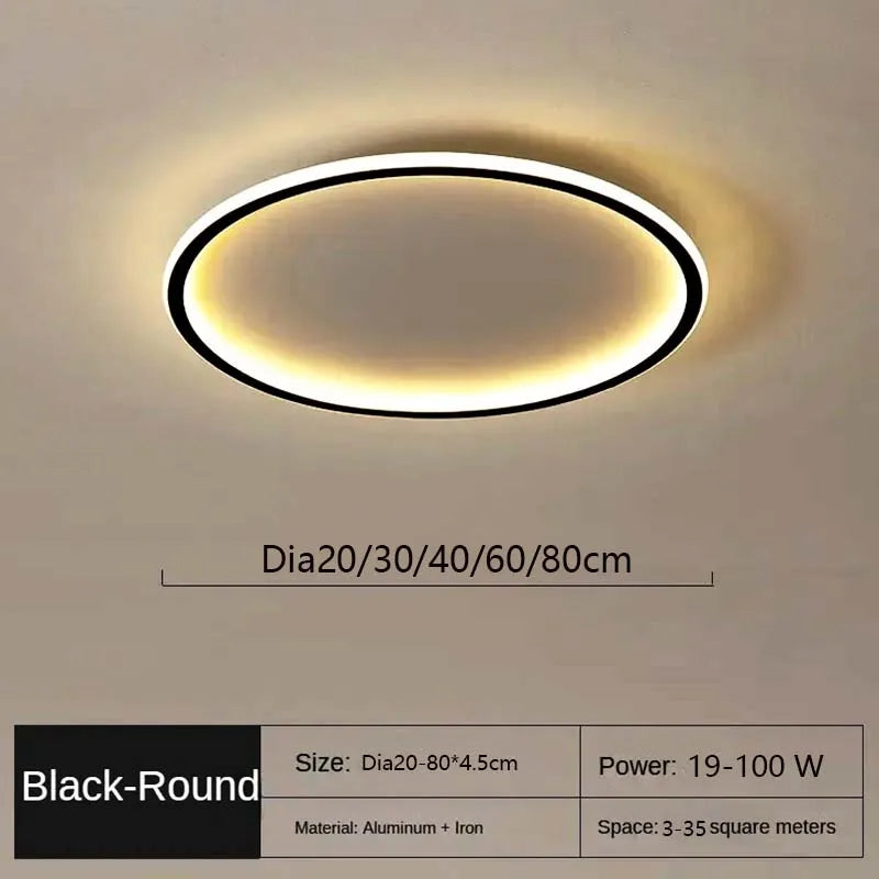 LED modern ceiling light, living room