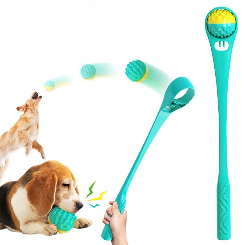 Ball Thrower & Bite Sound Ball Set