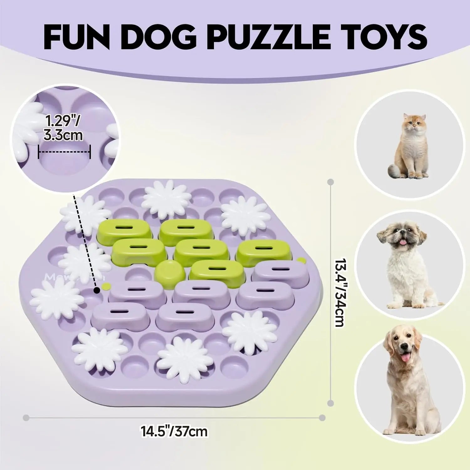 Interactive dog puzzle toy - IQ Training Level 4