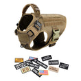 Load image into Gallery viewer, Military Large Dog Harness Collar
