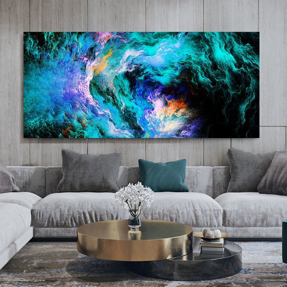 Modern Oil Painting Wall Art for Living Room