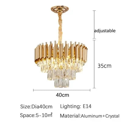 Luxury Modern Crystal Ceiling Chandelier